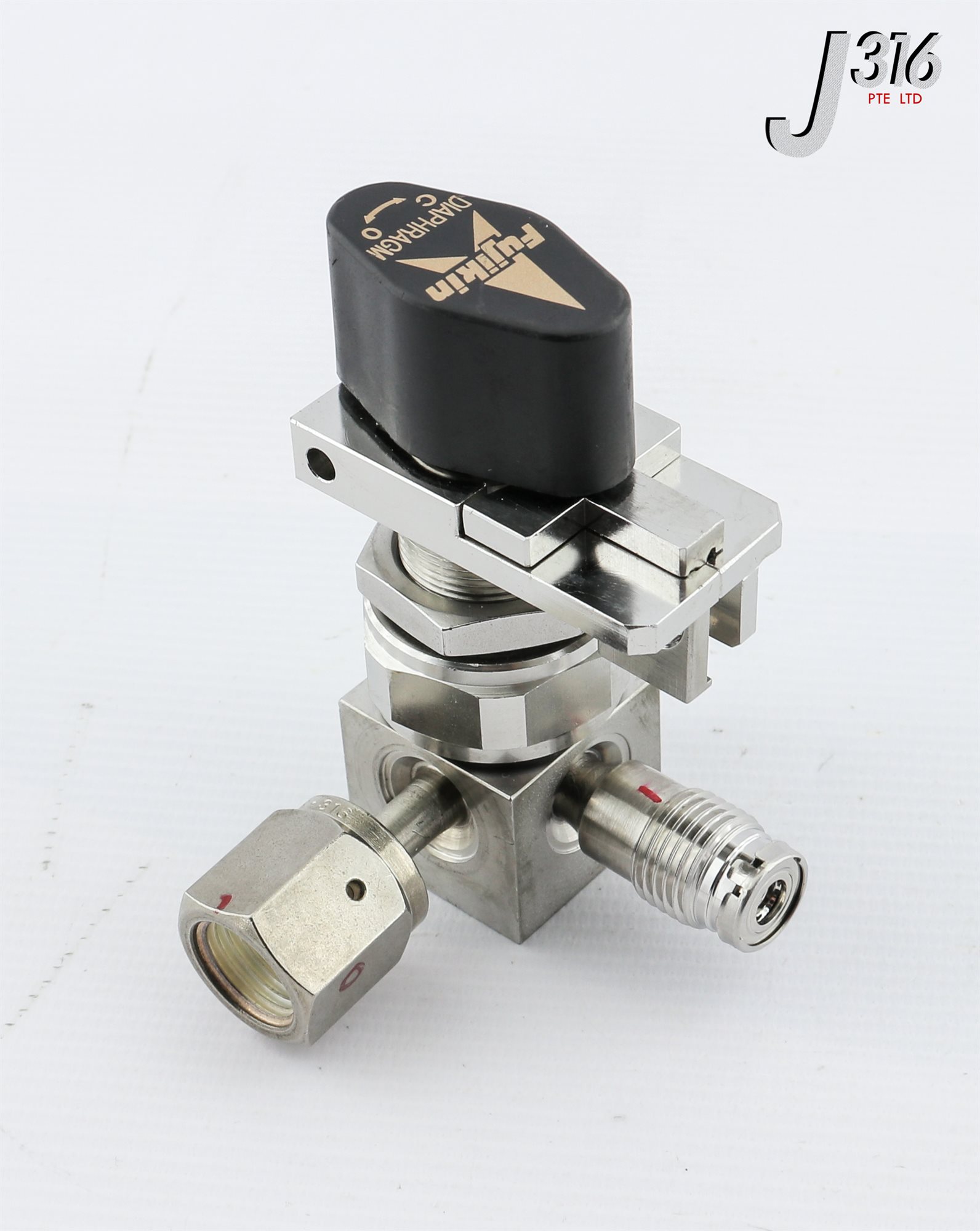 sss 25751 FUJIKIN 3-WAY MANUAL DIAPHRAGM VALVE 080031 | eBay